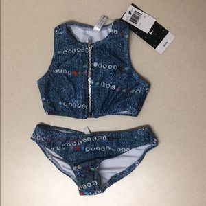 BRAND NEW Adorable Blue Kids Terez Bikini
